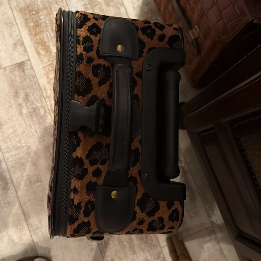 Leopard print luggage - Gevive by Boyt vintage - Picture 8 of 9